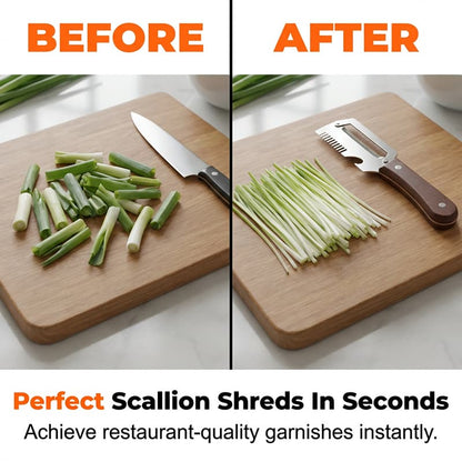 Multifunctional Vegetable Shredder & Peeler Kitchen Tool
